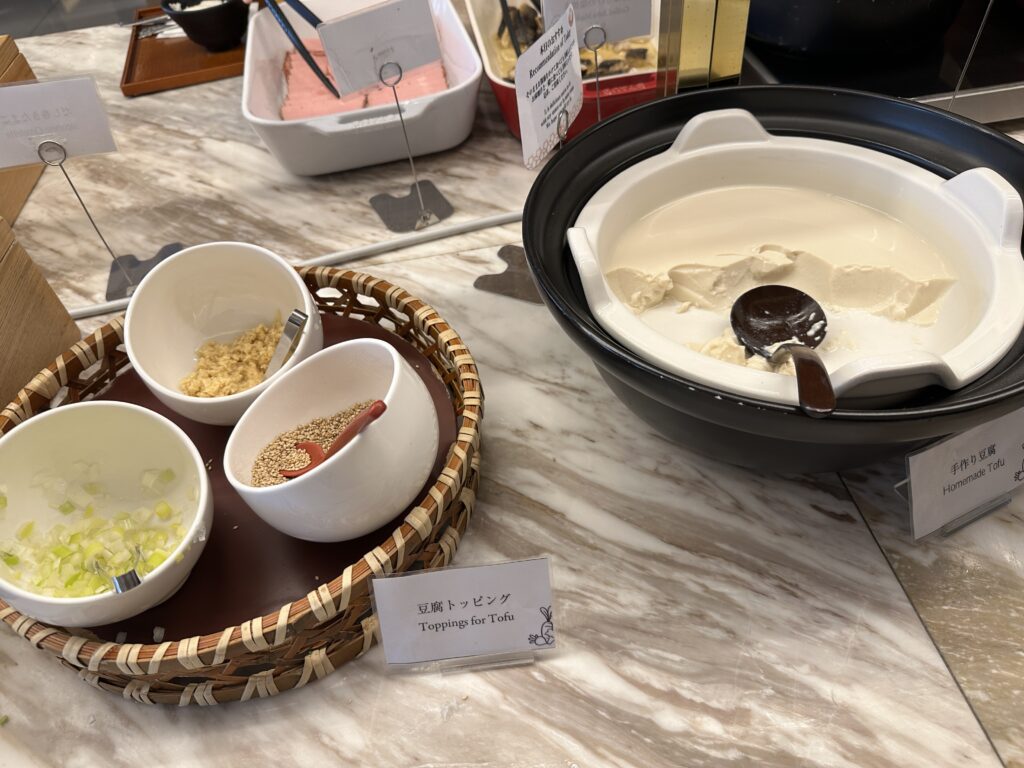 シンギュラリホテルの朝食