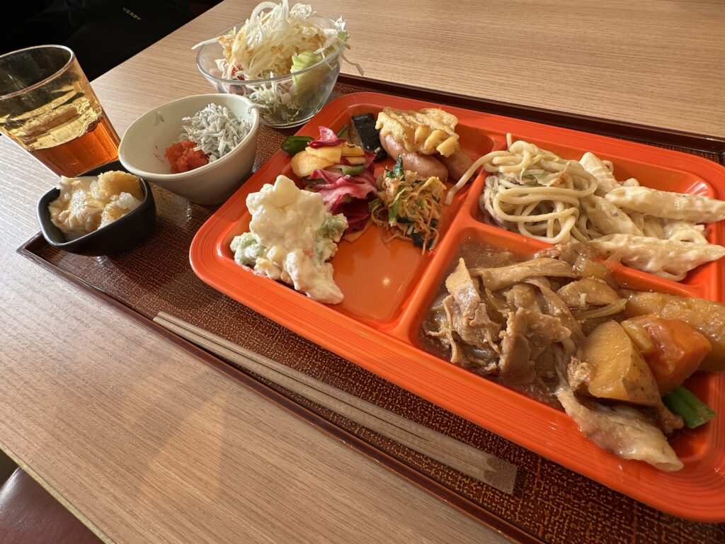 シンギュラリホテルの朝食