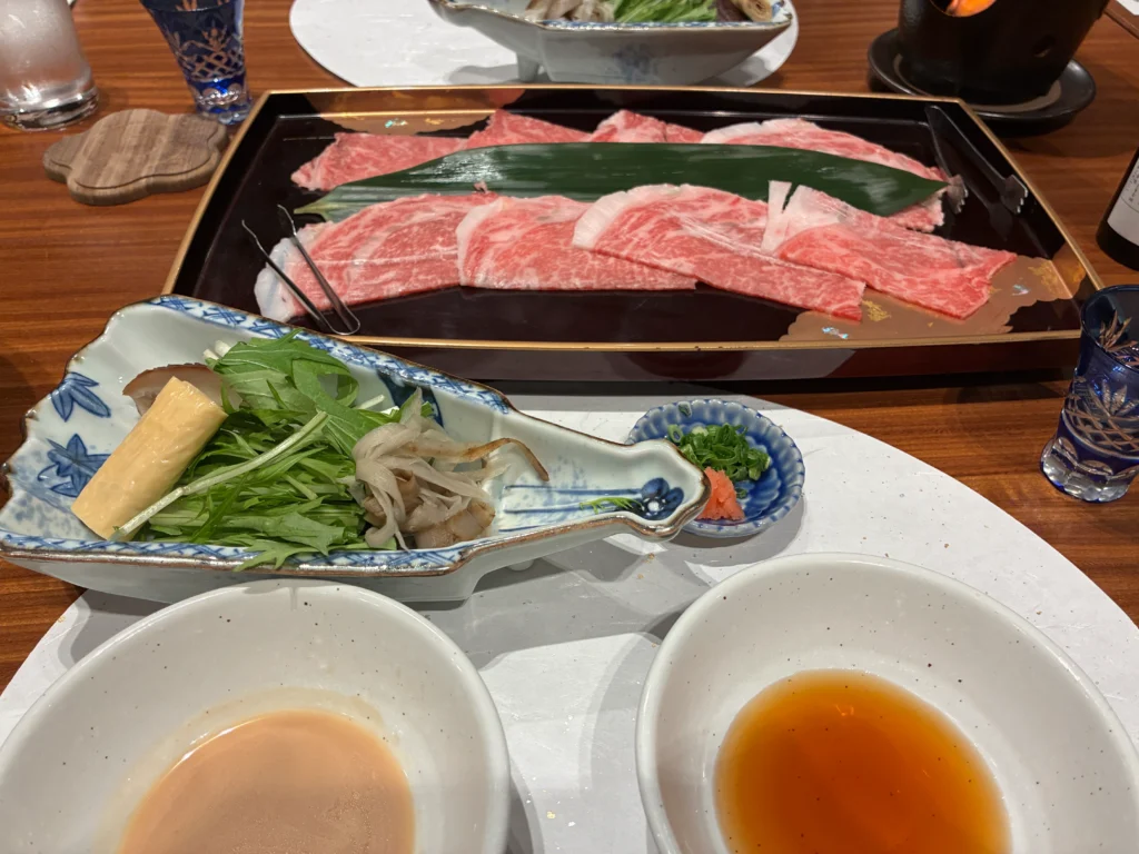 山荘神和苑(かんなわえん)の夕食