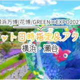 チケット日時指定&アクセス